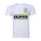 Kalmykia Core Football Country T-Shirt (White)