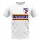 Philippines Core Football Country T-Shirt (White)