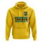 Tanzania Core Football Country Hoody (Yellow)