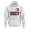 Bahrain Core Football Country Hoody (White)