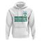 Uzbekistan Core Football Country Hoody (White)