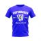 Copenhagen Established Football T-Shirt (Royal)