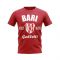 Bari Established Football T-Shirt (Red)