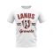 Lanus Established Football T-Shirt (White)