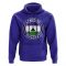 Lesotho Football Badge Hoodie (Royal)