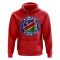 Namibia Football Badge Hoodie (Red)