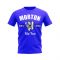 Greenock Morton Established Football T-Shirt (Royal)