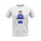 Roberto Baggio Italy Brick Footballer T-Shirt (White)