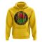 Vanuatu Football Badge Hoodie (Yellow)