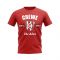 Crewe Established Football T-Shirt (Red)