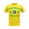 Panathinaikos Established Football T-Shirt (Yellow)