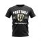 Port Vale Established Football T-Shirt (Black)