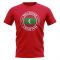 Maldives Football Badge T-Shirt (Red)