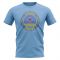 Aruba Football Badge T-Shirt (Sky)