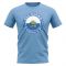 San Marino Football Badge T-Shirt (Sky)