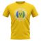 Saint Vincent and Grenadines Football Badge T-Shirt (Yellow)