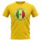 Senegal Football Badge T-Shirt (Yellow)