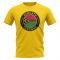 Vanuatu Football Badge T-Shirt (Yellow)