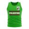 Palestine Core Football Country Sleeveless Tee (Green)