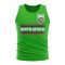 South Africa Core Football Country Sleeveless Tee (Green)