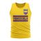 Venezuela Core Football Country Sleeveless Tee (Yellow)