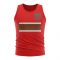 Morocco Core Football Country Sleeveless Tee (Red)