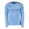 Manchester City 2019-2020 Home Long Sleeve Shirt