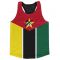 Mozambique Stripe Running Vest