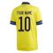 2020-2021 Sweden Home Adidas Football Shirt (Your Name)