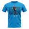 Raheem Sterling Man City Player T-Shirt (Blue)