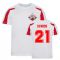 Patrik Schick Leipzig Sports Training Jersey (White)