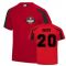 Ignazio Abate Milan Sports Training Jersey (Red)