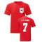 Park Ji-Sung South Korea National Hero Tee (Red)