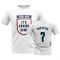 England Its Coming Home T-Shirt (Grealish 7) - White