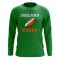 Ireland Rugby Ball Long Sleeve Tee (Green)