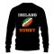 Ireland Rugby Ball Sweatshirt (Black)