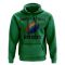South Africa Rugby Ball Hoody (Green)