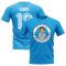 Leroy Sane Man City Illustration T-Shirt (Sky Blue)