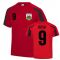 Ian Rush Wales Sports Training Jersey (Red)