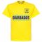 Barbados Team T-Shirt - Yellow