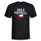 Chile Football T-Shirt - Black