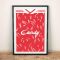 Liverpool 1989-91 Football Shirt Art Print