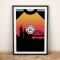 Newcastle United Goalkeeper 96-97 Football Shirt Art Print