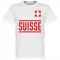 Switzerland Team T-Shirt - White