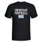 Uruguay Football T-Shirt - Black