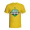 Senegal Country Logo T-shirt (yellow) - Kids