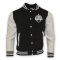 Real Madrid College Baseball Jacket (black)