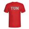 Tunisia Country Iso T-shirt (red)