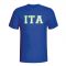 Italy Country Iso T-shirt (blue) - Kids