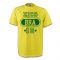 Zico Brazil Bra T-shirt (yellow) - Kids